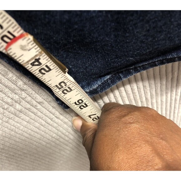 Old Navy Super Skinny Jeans Size 18 Petite Mid Rise Rockstar Factory Destroyed - Picture 11 of 16